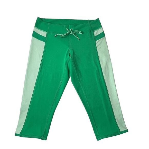 Lululemon Heat It Up Crop Very Green - Picture 1 of 11